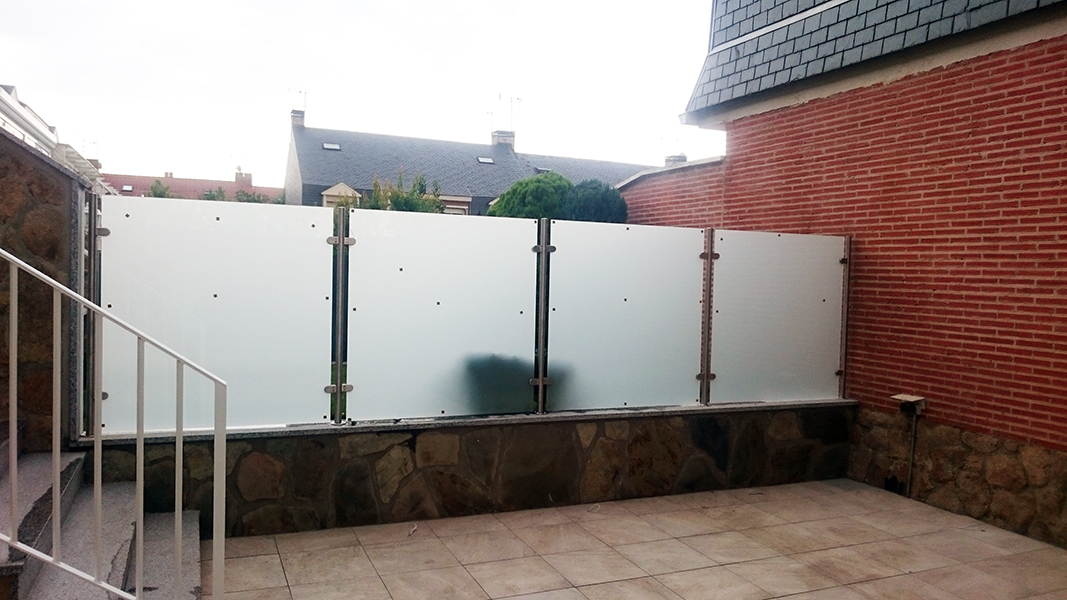 Cerramiento de cristal para terraza